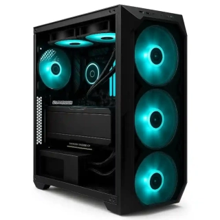 Počítač AMD Ryzen 7 5800X + vodné chladenie | DDR4 RAM 64GB | SSD 1TB | ASUS DUAL Radeon RX 9060 XT OC 16GB | WiFi + Bluetooth | Windows 11 Pro